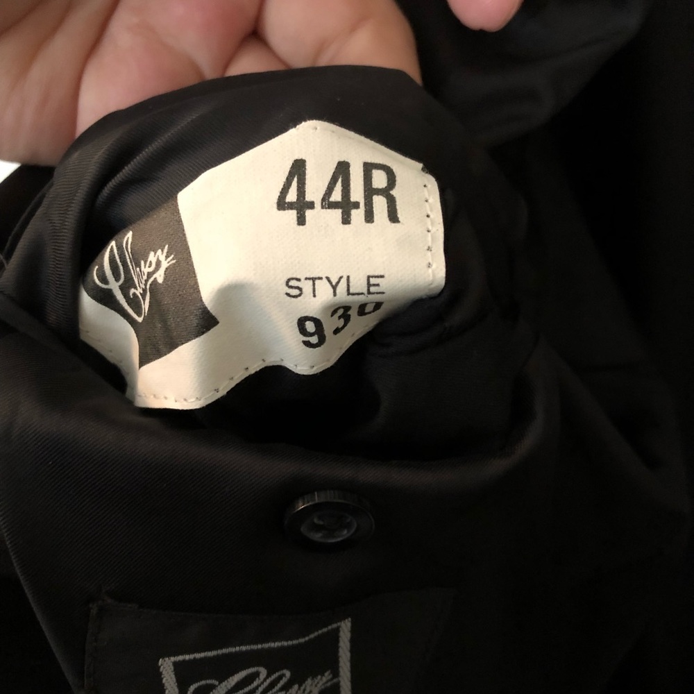 YSL Classy Black Tuxedo Jacket w/ Satin Peak Lapel - Picture 5 of 8